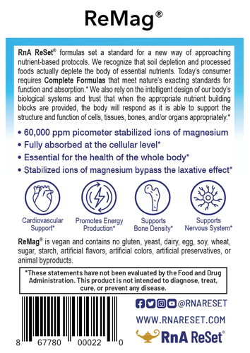 ReMag Magnesium - Tekutý hořčík - 240ml
