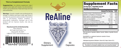ReAline - B-Vitamíny Plus - 60 Kapslí