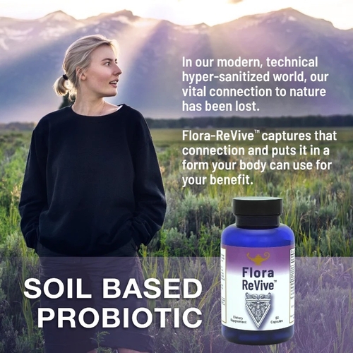 Flora ReVive - Probiotikum s výtažky z rašeliny - 60 Kapslí