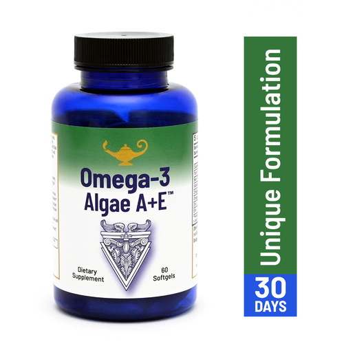 Omega-3 Algae A+E - Veganské Omega-3 mastné kyseliny z řas s vitamínem A+E