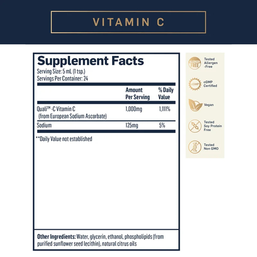 Liposomal Vitamin C - Lipozomální vitamin C - 120 ml