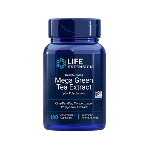 Mega Green Tea Extract - Mega extrakt ze Zeleného čaje s EGCG (s minimem kofeinu)