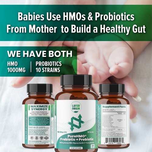 PureHMO Prebiotic + Probiotic - Prebiotika mateřského mléka s kvalitními probiotiky