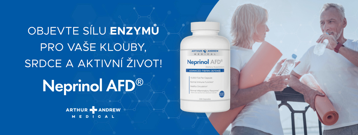 Neprinol AFD - Objevte sílu enzymů pro vaše klouby, srdce a aktivní život!